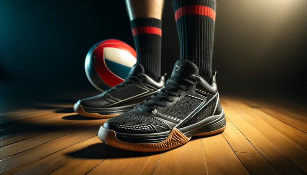 Calcetines negros para voleibol