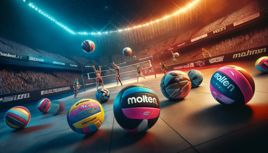 Muchos balones de molten