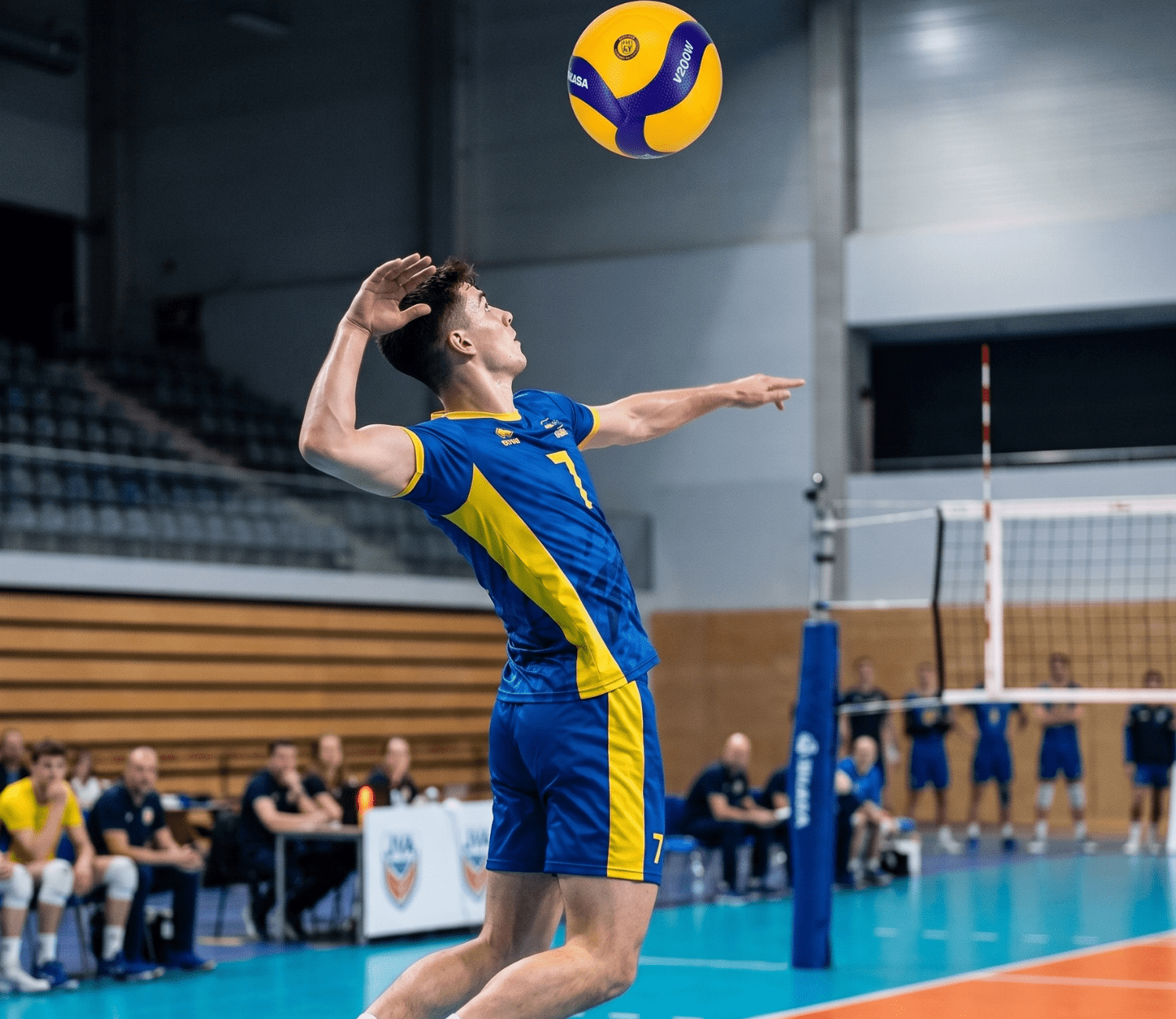 Balones de voleibol de distintas marcas